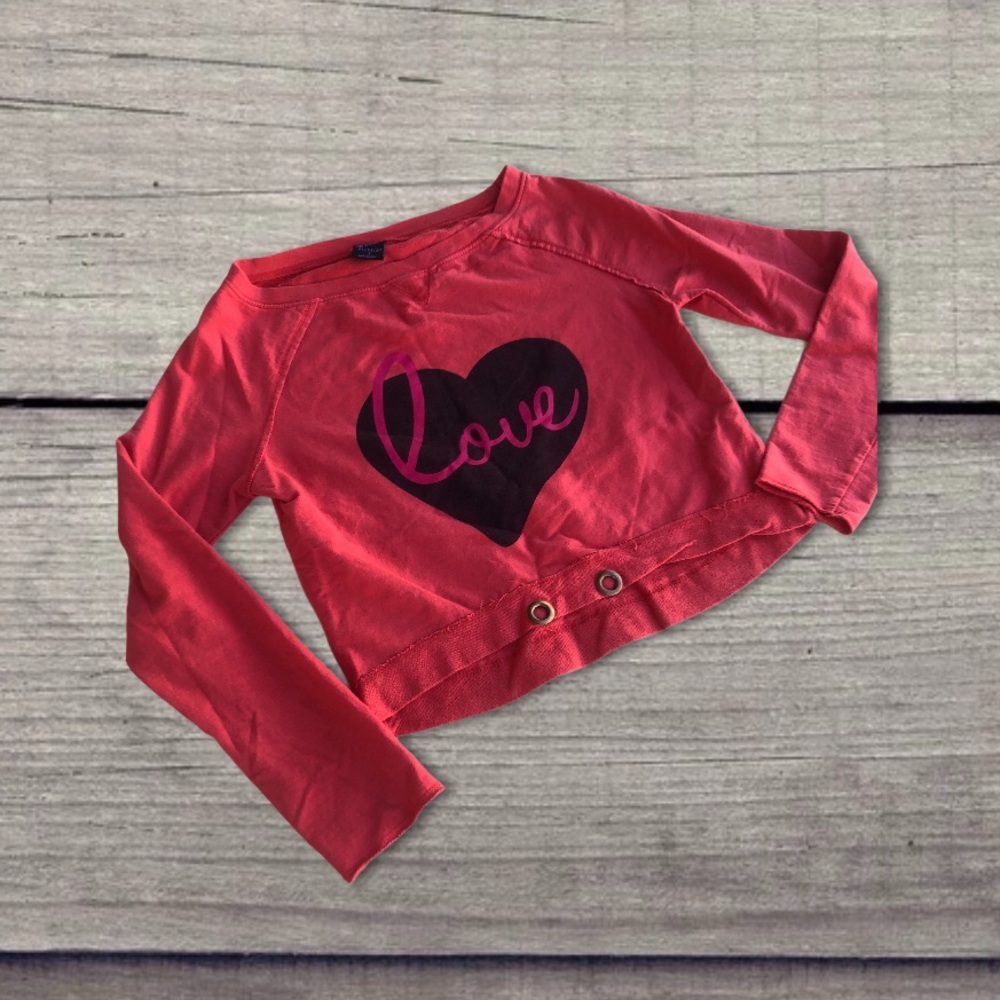 Decoded cropped sweatshirt